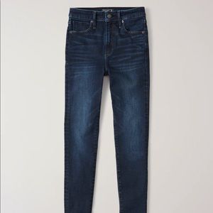 Abercrombie and Fitch Harper Mid Rise Super Skinny Jeans